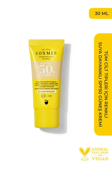 Cosmed Sun Essential - Skinvisible Cc Spf 50+ 30 Ml