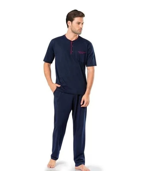 Pierre Cardin Erkek Eşofman   3Lü Pijama - 12