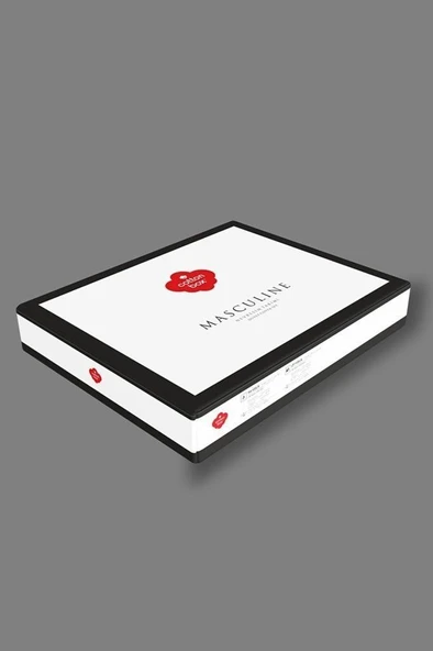 Cotton Box Masculine Tek Kişilik Nevresim Takımı Abel Kırmızı - Resim 4