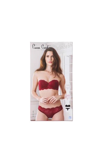 Pierre Cardin Kadın Pisa Cup Push Up Straplez Sütyen Takım - 7