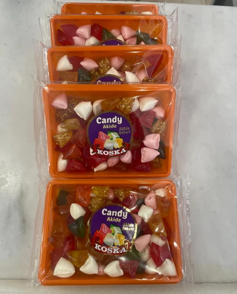 KOSKA KARIŞIK AKİDE ŞEKERİ 250 GR KOLİ (24 ADET) - 2