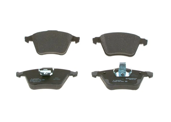 Bosch Ford Fiesta 2012-2018 -1.6 Volvo V40 1.6 D2 2012-2015 Ön Fren Balata Takımı