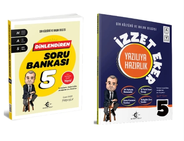 ARI YAYINCILIK 5. Sınıf Din Kültürü ve Ahlak Bilgisi İzzet Eker Soru Bankası +Yazılıya Hazırlık