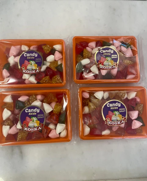 KOSKA KARIŞIK AKİDE ŞEKERİ 250 GR KOLİ (24 ADET) - 4