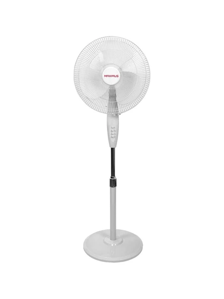 Minisan Maximus Merkür 16 Ayaklı Vantilatör - BEYAZ - 1