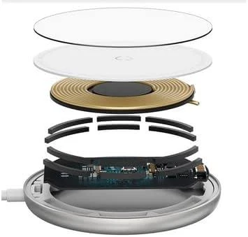 Baseus Simple Mini MagSafe Kablosuz Şarj Aleti - 3