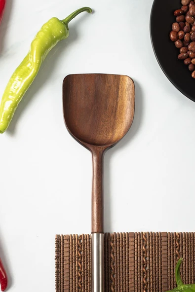 Akasya Servis Spatulası & Sunum Spatulası - 4