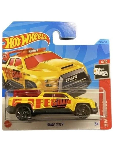 Hot Wheels Tekli Arabalar Surf Duty HKG67 - 2