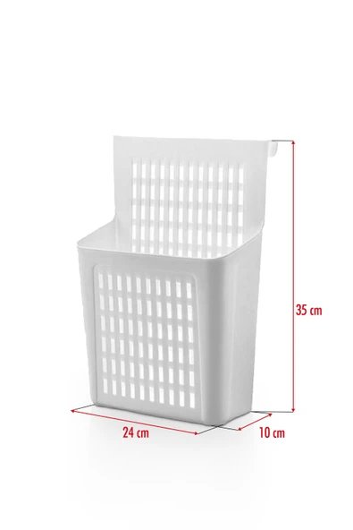 Askılı Dolap Içi Düzenleyici & Sepet Raf Organizeri & Çok Amaçlı Düzenleyici & Deterjanlık Şampuanlı - 2