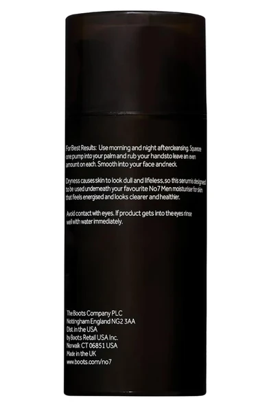 No7 Men Erkekler İçin Yoğun Bakım Yüz Serumu 30ML - 3