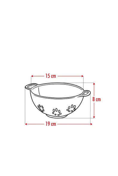 Akrilik Şeffaf Mini Pirinç Süzgeçi & Bakliyat Süzgeçi (3 Su Bardağı Ölçülü) - 5