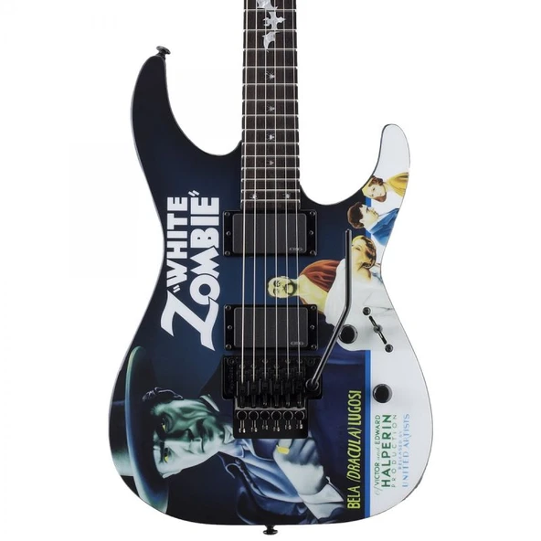 ESP LTD Kirk Hammett White Zombie Elektro Gitar - 2