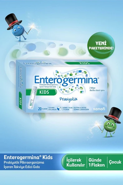 Enterogermina  Çocuk Probiyotik 20 Flakon