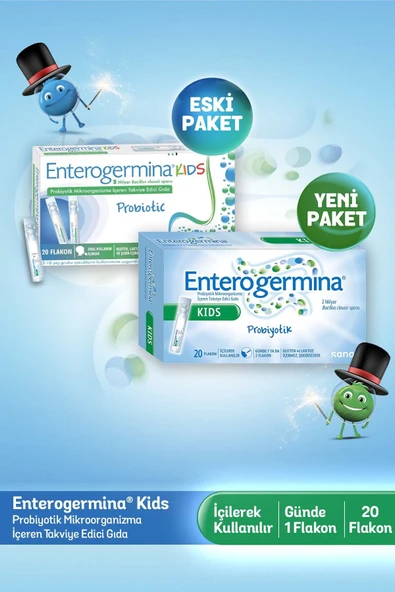 Enterogermina  Çocuk Probiyotik 20 Flakon - 2