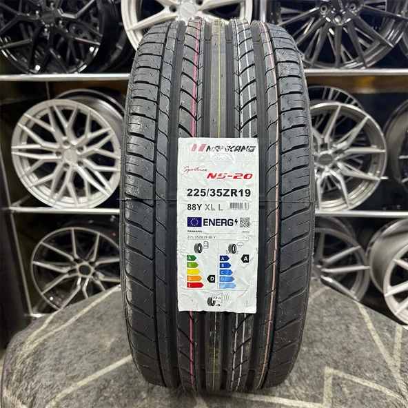225/35 ZR19 88Y XL L Nankang NS-20 Yazlık Lastik 2024 Üretim (1 ADET FİYATIDIR.)