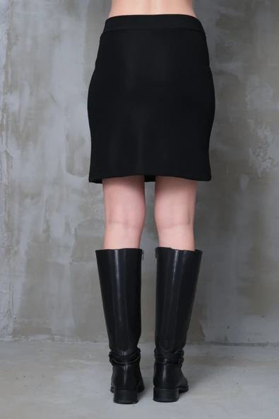siyah mini etek - 7