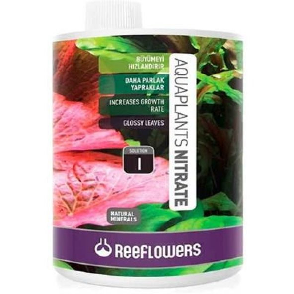 ReeFlowers Aqua Plants Nitrate Akvaryum Bitki Güçlendirici 1000 ml