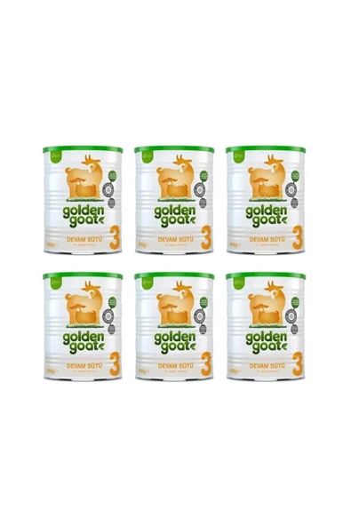 Golden Goat Keçi Bebek Sütü 3 Numara 400 gr X 6