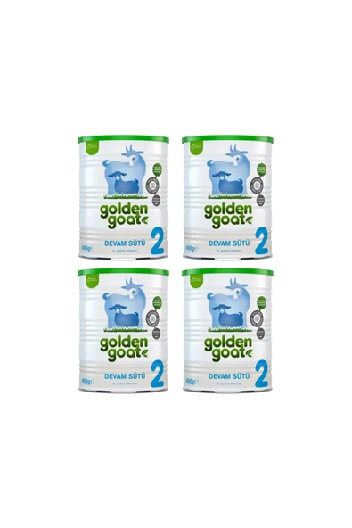 Golden Goat Keçi Bebek Sütü 2 Numara 400 gr X 4