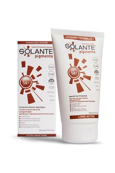 Solante  Pigmenta Losyon Spf 50 150 ml Yeni Sezon 2027 Son Kullanma - 2