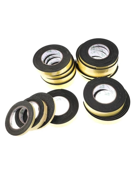 Yapışkanlı Yalıtım Süngeri Kapı Pencere İzolasyon Bandı 3 mm Kalınlık 35 mm Genişlik 10 Metre - 4