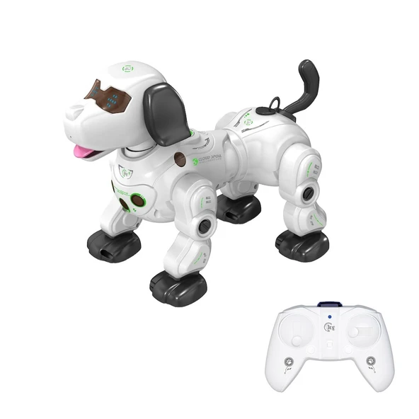 Uzaktan Kumandalı Işıklı ve Sesli Akıllı Robot Köpek - 5