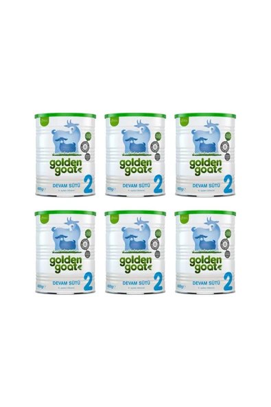 Golden Goat Keçi Bebek Sütü 2 Numara 400 gr X 6