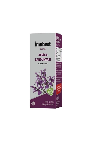 İmubest  Damla 50 ml Afrika Sardunyası Kök Ekstresi