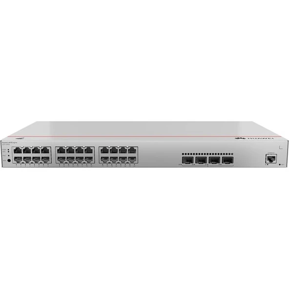 HUAWEI 24port 400W FULL PoE eKIT S310-24P4S GIGABIT 4xGE SFP Yönetilebilir Switch RackMount - Resim 4