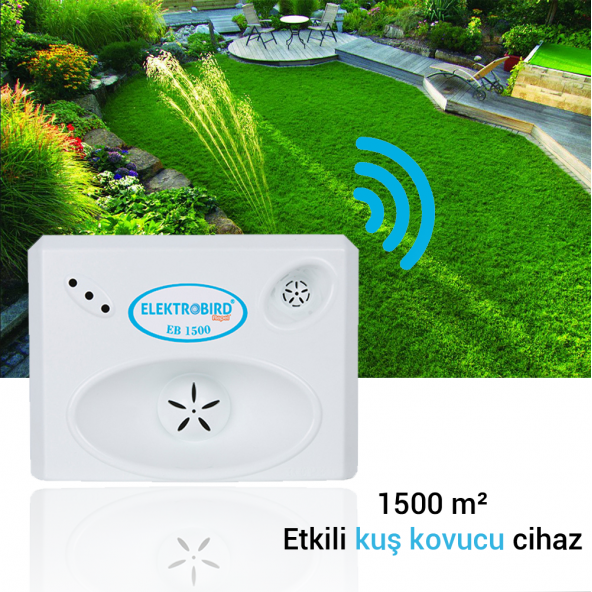Repel EB 1500 V2 Sonik Ultrasonik Kuş Kovucu Cihaz - 2