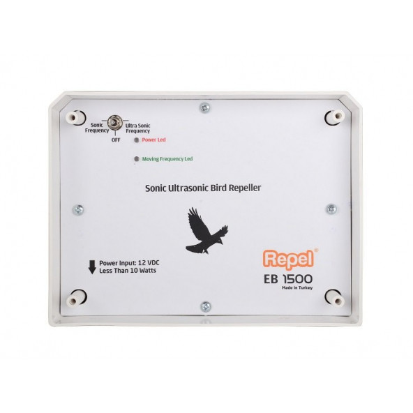 Repel EB 1500 V2 Sonik Ultrasonik Kuş Kovucu Cihaz - 5