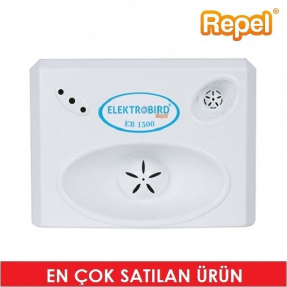 Repel EB 1500 V2 Sonik Ultrasonik Kuş Kovucu Cihaz - 6
