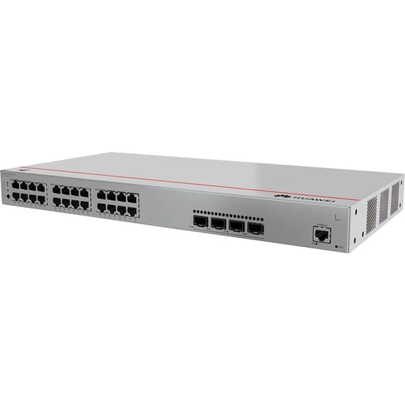 HUAWEI 24port 400W FULL PoE eKIT S310-24P4S GIGABIT 4xGE SFP Yönetilebilir Switch RackMount - Resim 2