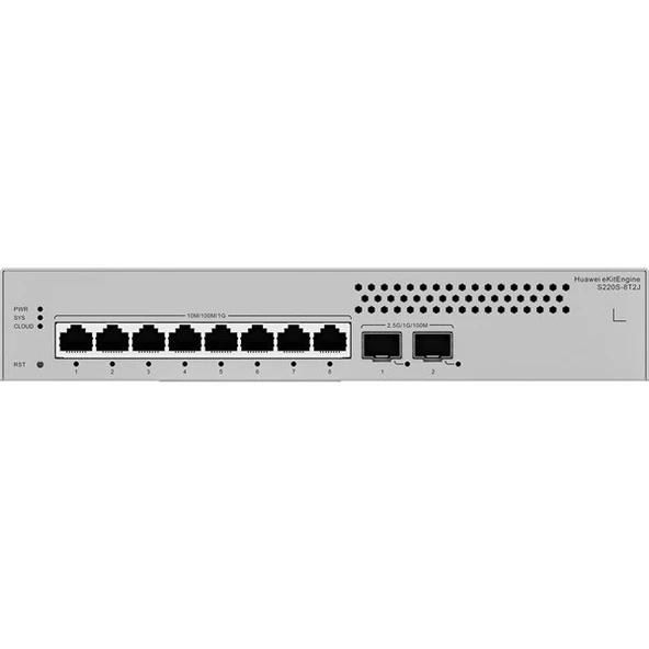 HUAWEI 8port eKIT S220S-8T2J GIGABIT 2xSFP Yönetilebilir Switch RackMount Layer2 - 5