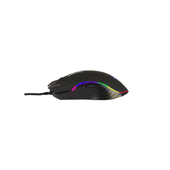 INCA IMG-GT15 USB RGB Led Aydınlatmalı 4800dpi Gaming Optic Siyah Mouse - Resim 4
