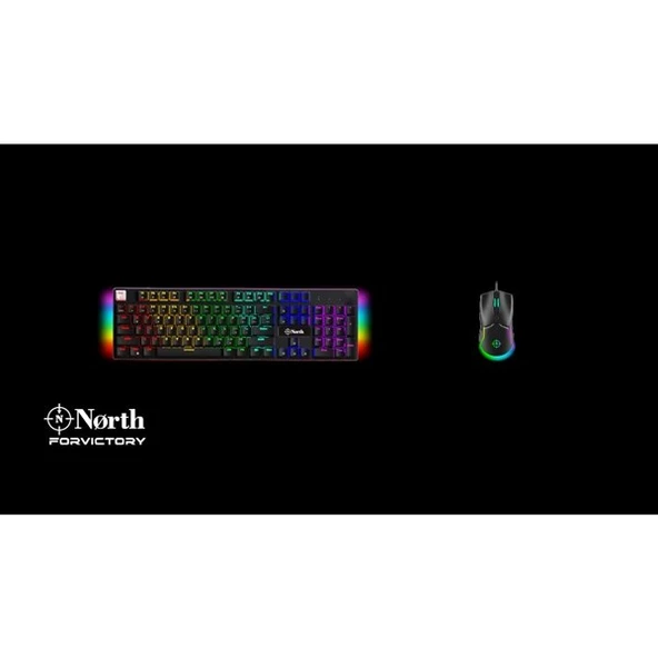 NORTH Odin Premium Siyah Gaming Mouse Pad 900x400mm - 3