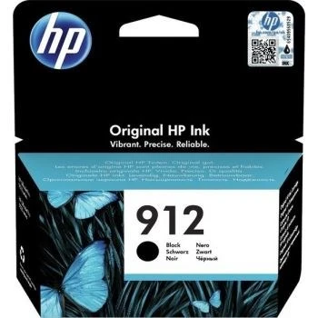 Hp 3Yl80ae (912) Sıyah Murekkep Kartus 300 Sayfa ürün görseli