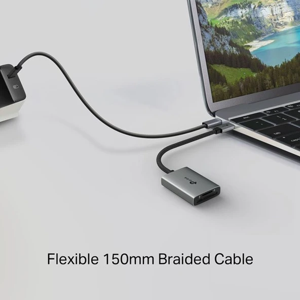 TP-LINK UA430C USB Type-C'den SD ve microSD 3.0 Kart Okuyucu - 8