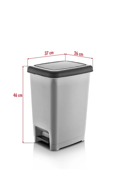 25 Litre Basmalı Çöp Kovası - 5