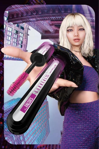 Maybelline New York Falsies Surreal Meta Black Maskara - 8