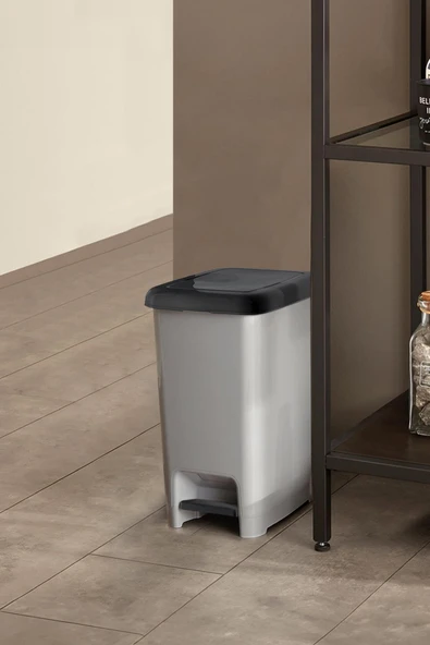 15 Litre Basmalı Çöp Kovası - 3