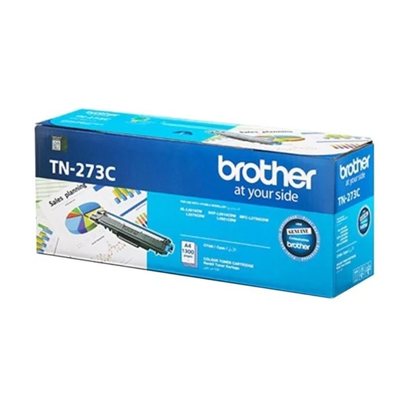 Brother TN-273C Mavi 1300 Sayfa Lazer Toner ürün görseli