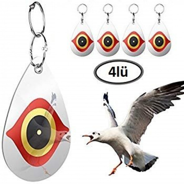 Repel Kuş Korkutucu Göz - Bird Eye - 4lü Takım
