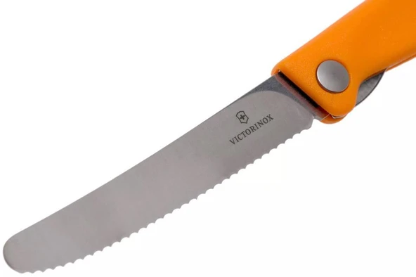 Victorinox 11cm Katlanır Domates Bıçağı Turuncu 6.7836.F9B - 4
