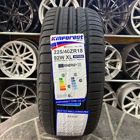 225/40 ZR18 92W XL Kinforest KF550 Yazlık Lastik 2024 Üretim (1 ADET FİYATIDIR.)