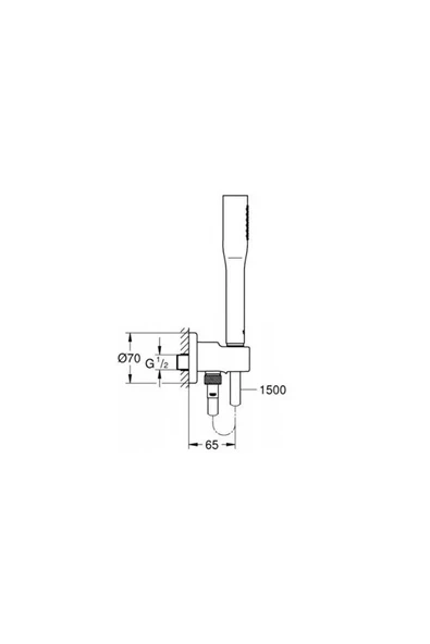 Grohe Euphoria Cosmopolitan Stick Duş Seti 26404000 - 3