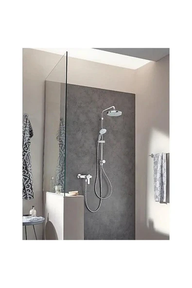 Grohe 27389002 New Tempesta Sistem 200 Duvar Bağlantılı Divertörlü Duş Seti - 3