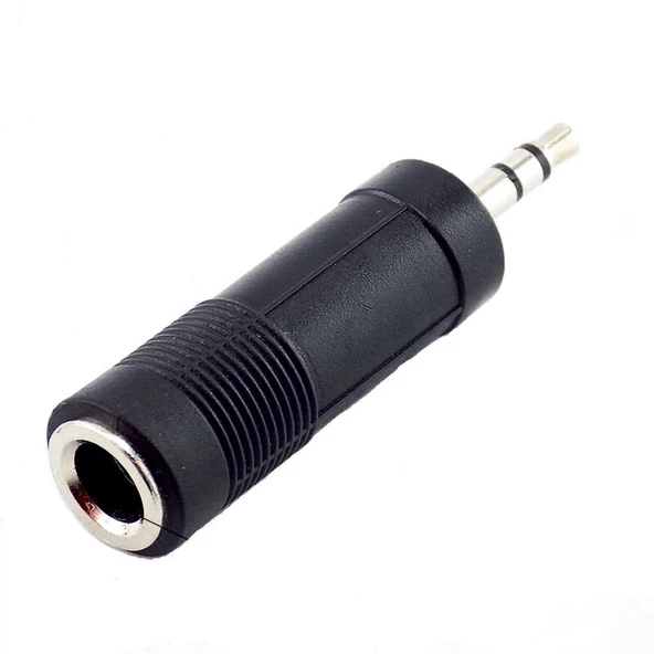 6,3MM DİŞİ 3,5MM ERKEK AUX ÇEVİRİCİ GİTAR JACK 6.3MM DİŞİ 3.5MM ERKEK AUX  ÇEVİRİCİ - 5