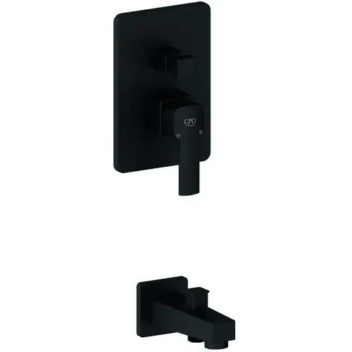 Gpd Pedra Mta160 Tam Ankastre Siyah Banyo Bataryası