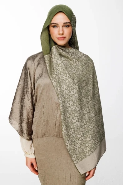 MOONCORN NORA DESEN ÇİFT TARAFLI ŞAL - 9